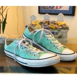 Converse mint green size 9